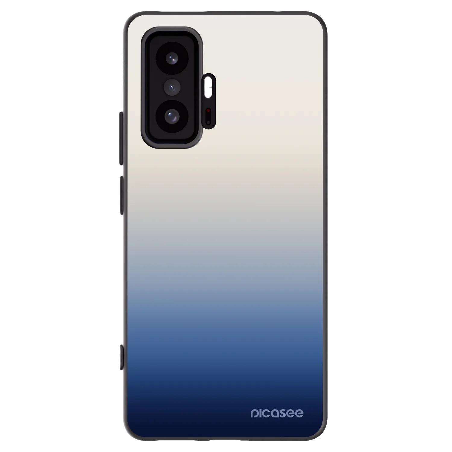 Picasee Μαύρη θήκη σιλικόνης για Xiaomi 11T Pro - Gravity Fade