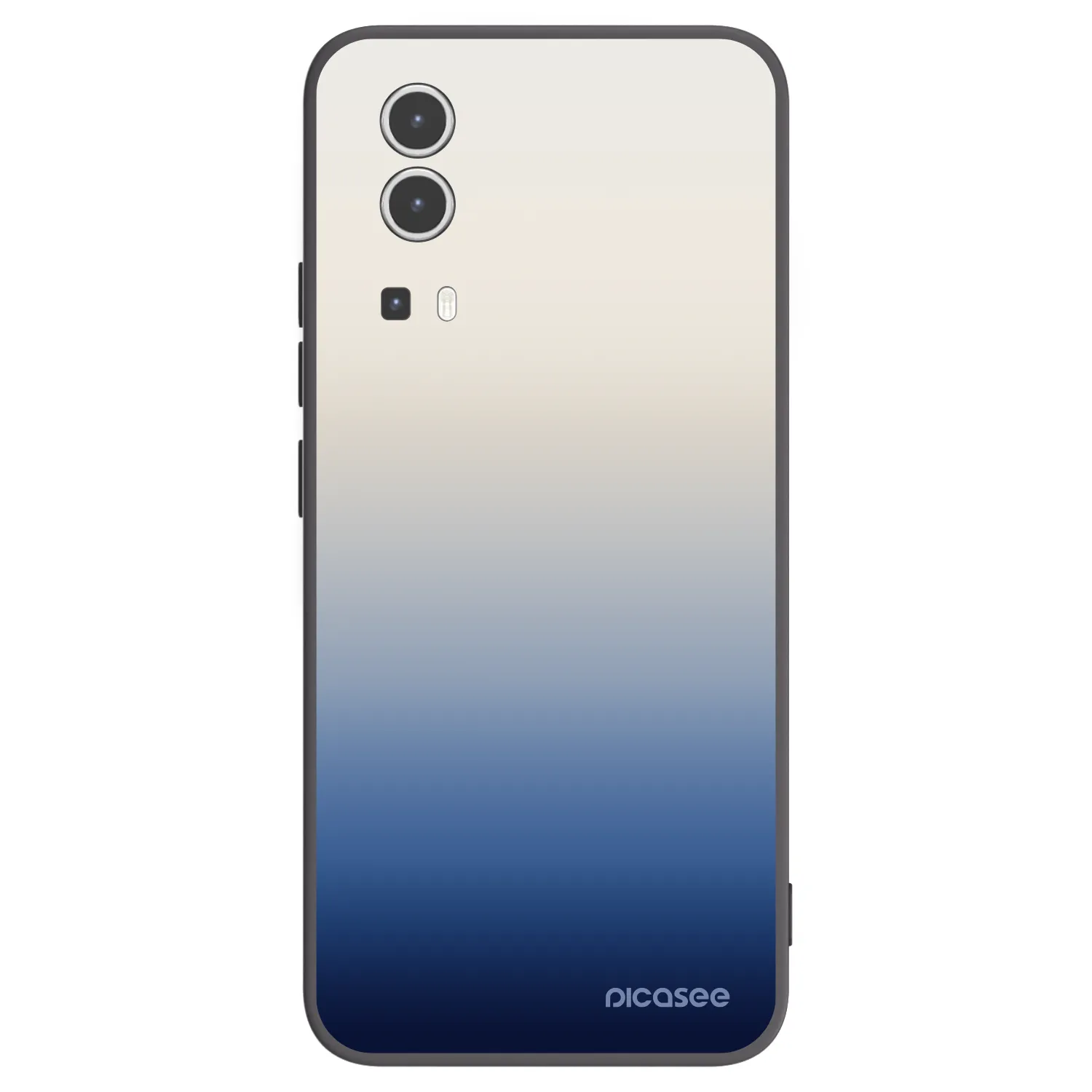 Picasee Μαύρη θήκη σιλικόνης για Vivo Y72 5G - Gravity Fade