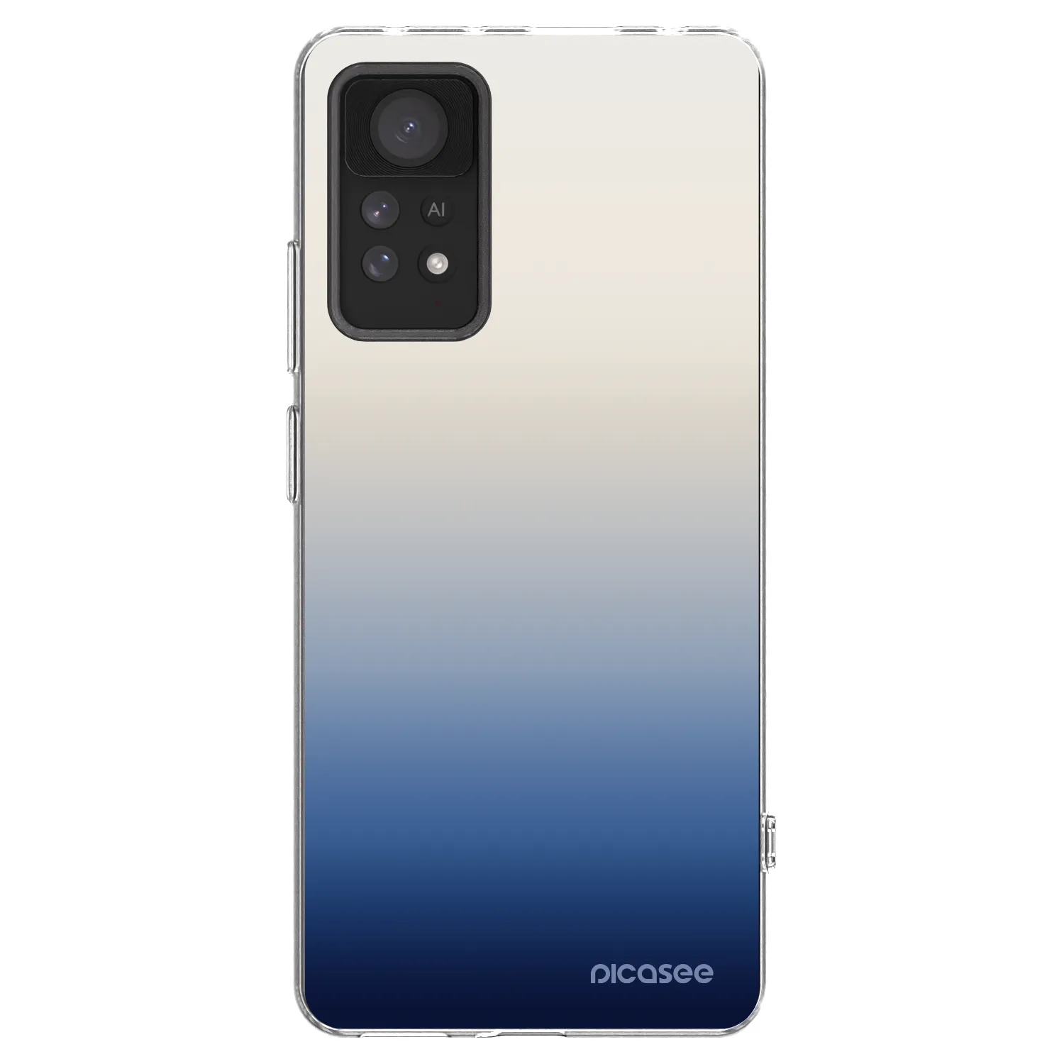 Picasee διαφανής θήκη σιλικόνης Xiaomi Redmi Note 11 Pro 5G - Gravity Fade