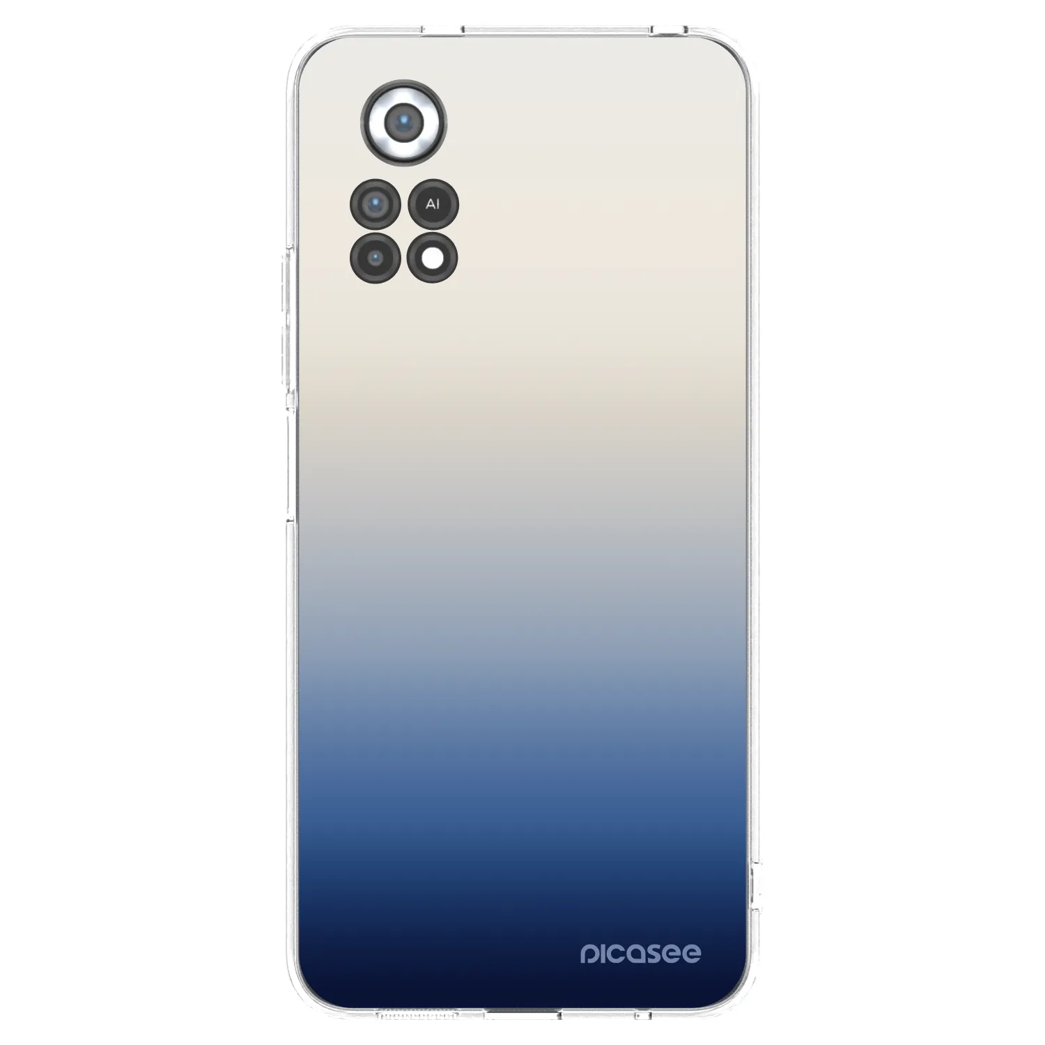 Picasee διαφανής θήκη σιλικόνης Xiaomi Poco X4 Pro 5G - Gravity Fade