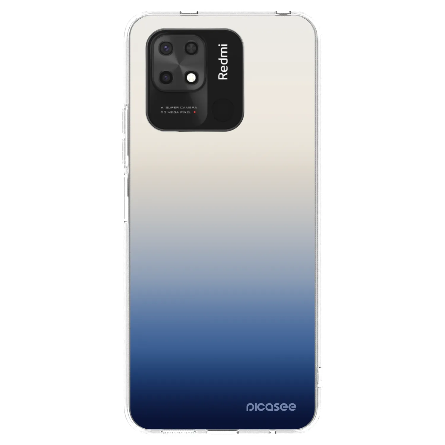 Picasee διαφανής θήκη σιλικόνης Xiaomi Redmi 10C - Gravity Fade