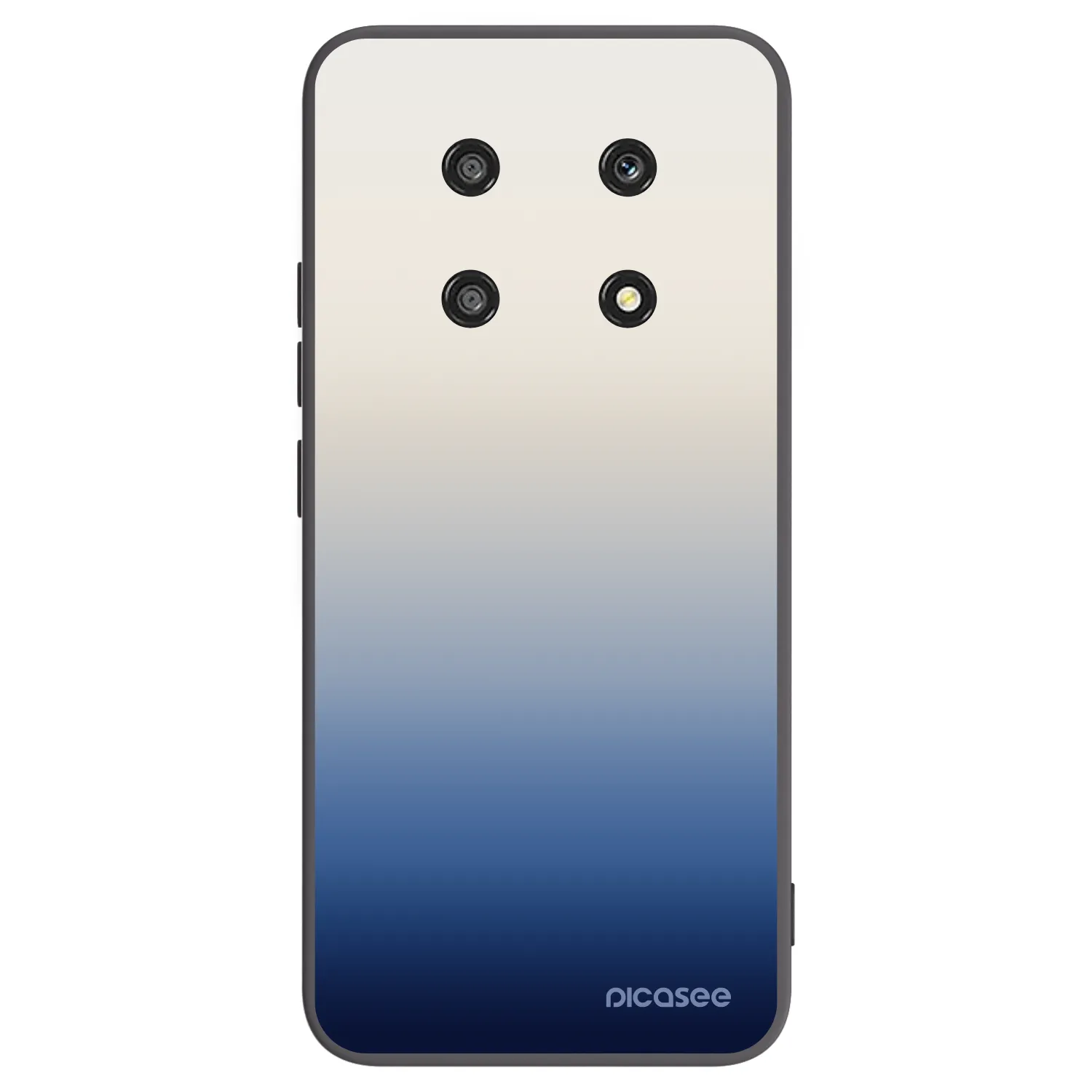 Picasee Μαύρη θήκη σιλικόνης για Honor Magic4 Lite 5G - Gravity Fade