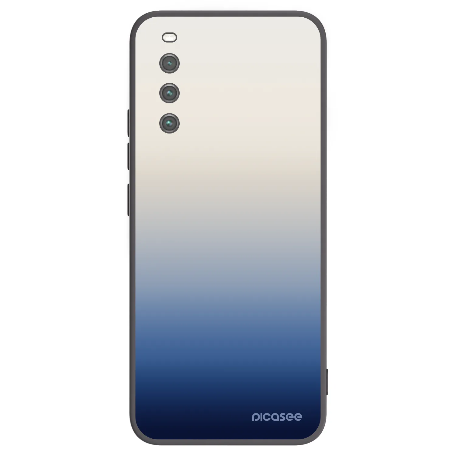 Picasee Μαύρη θήκη σιλικόνης για Sony Xperia 10 IV 5G - Gravity Fade