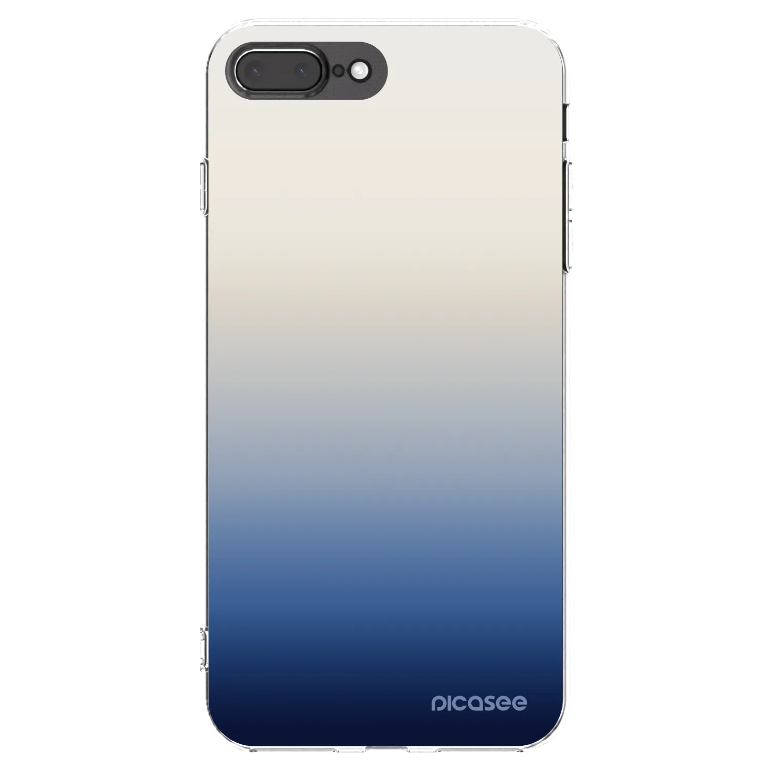 Picasee διαφανής θήκη σιλικόνης Apple iPhone 8 Plus - Gravity Fade