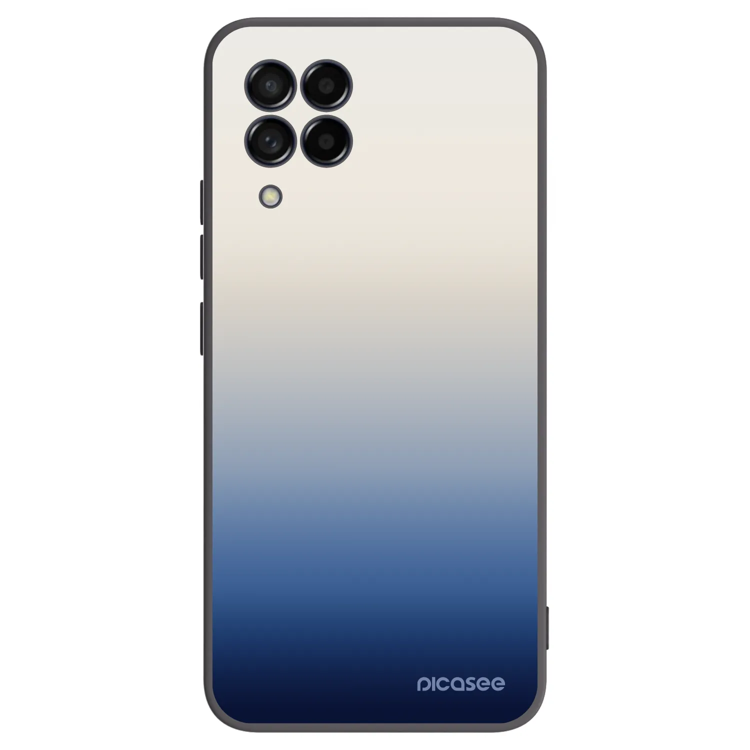 Picasee Μαύρη θήκη σιλικόνης για Samsung Galaxy M53 5G - Gravity Fade