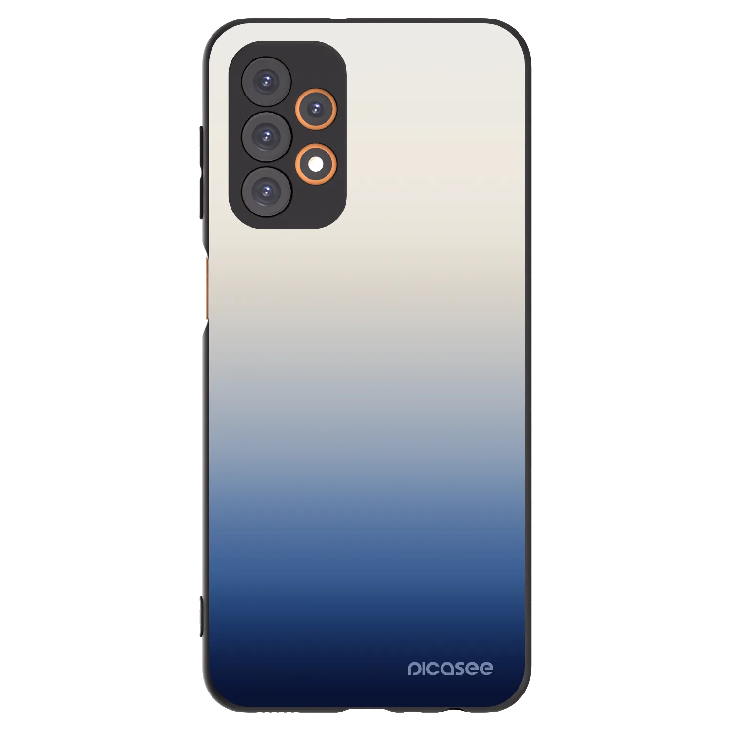 Picasee Μαύρη θήκη σιλικόνης για Samsung Galaxy A23 A235F 4G - Gravity Fade