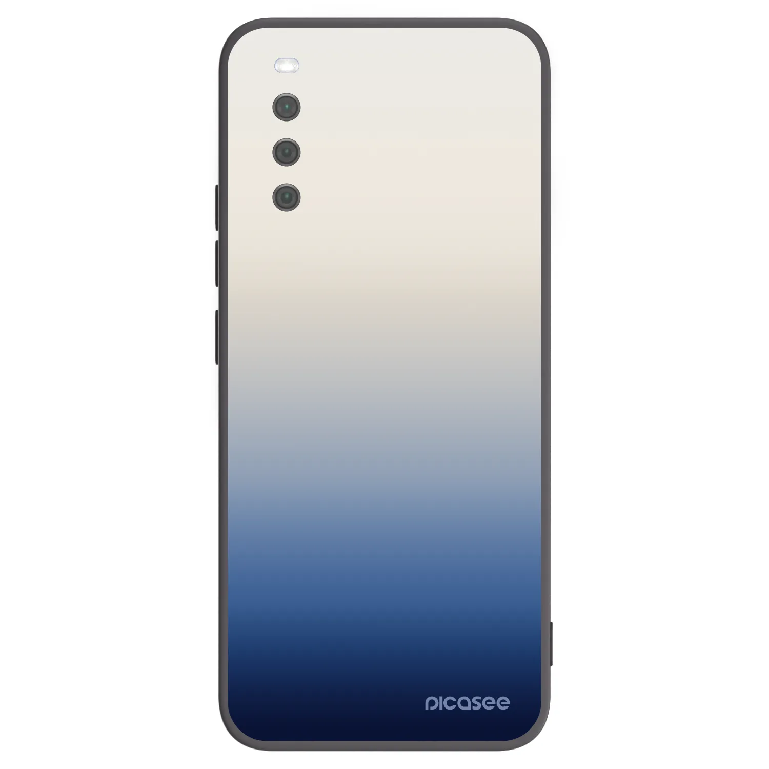 Picasee Μαύρη θήκη σιλικόνης για Sony Xperia 10 III - Gravity Fade
