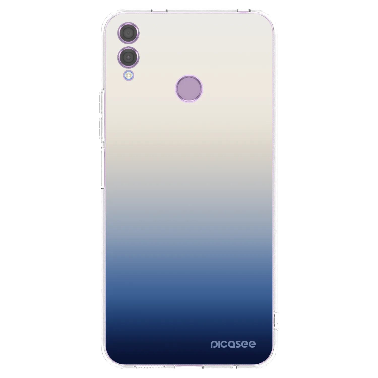 Picasee διαφανής θήκη σιλικόνης Honor 8X - Gravity Fade