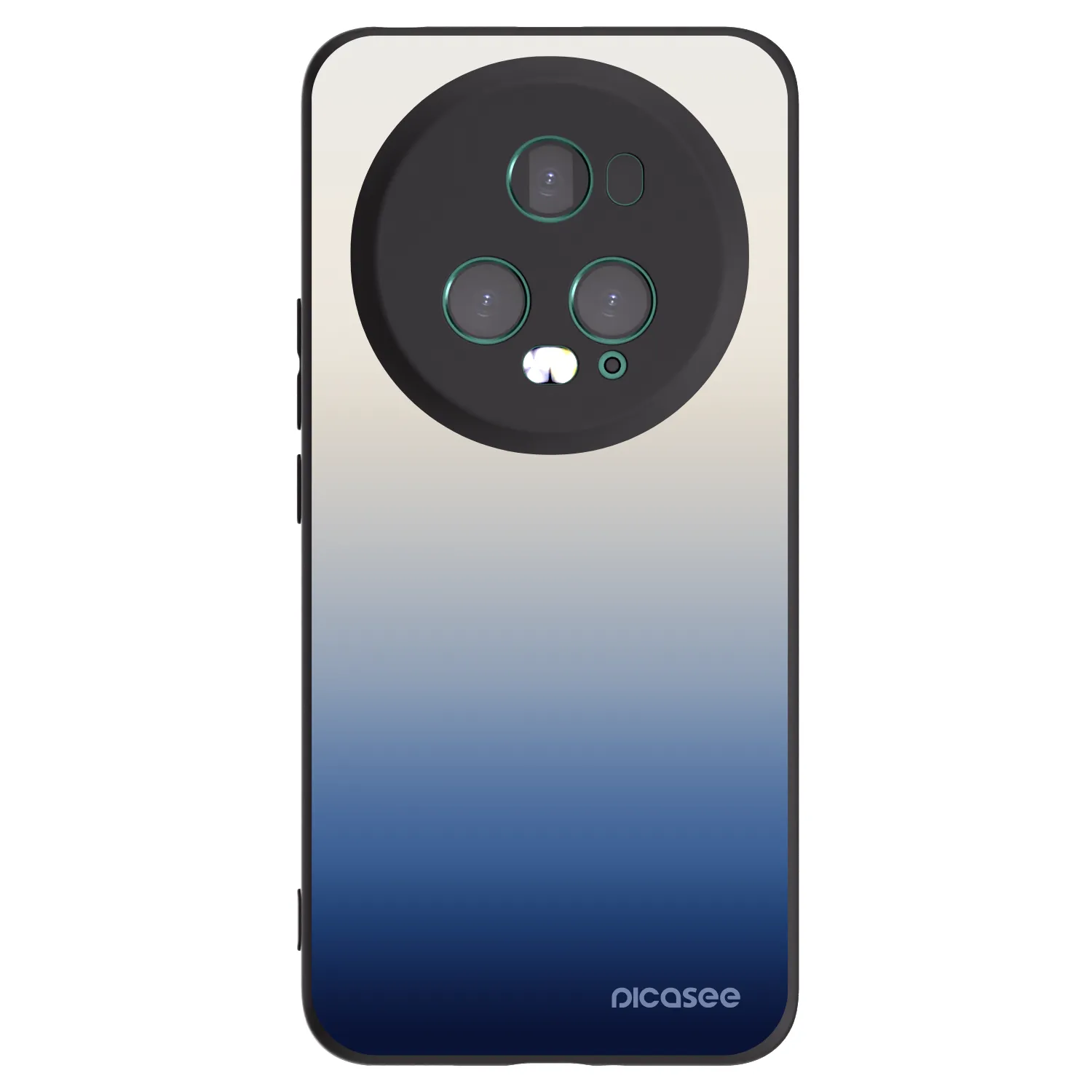 Picasee Μαύρη θήκη σιλικόνης για Honor Magic5 Pro - Gravity Fade