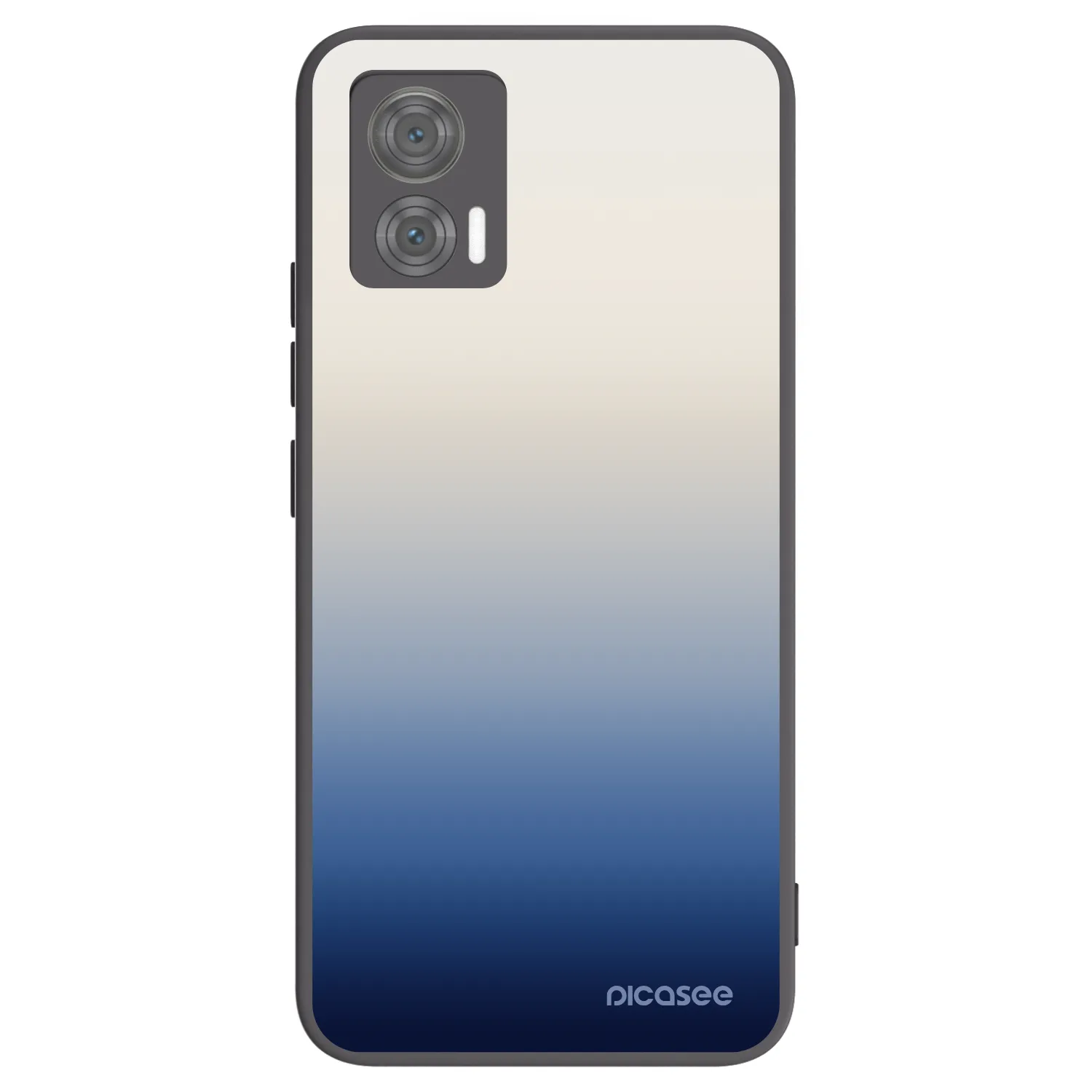 Picasee Μαύρη θήκη σιλικόνης για Motorola Edge 30 Neo - Gravity Fade