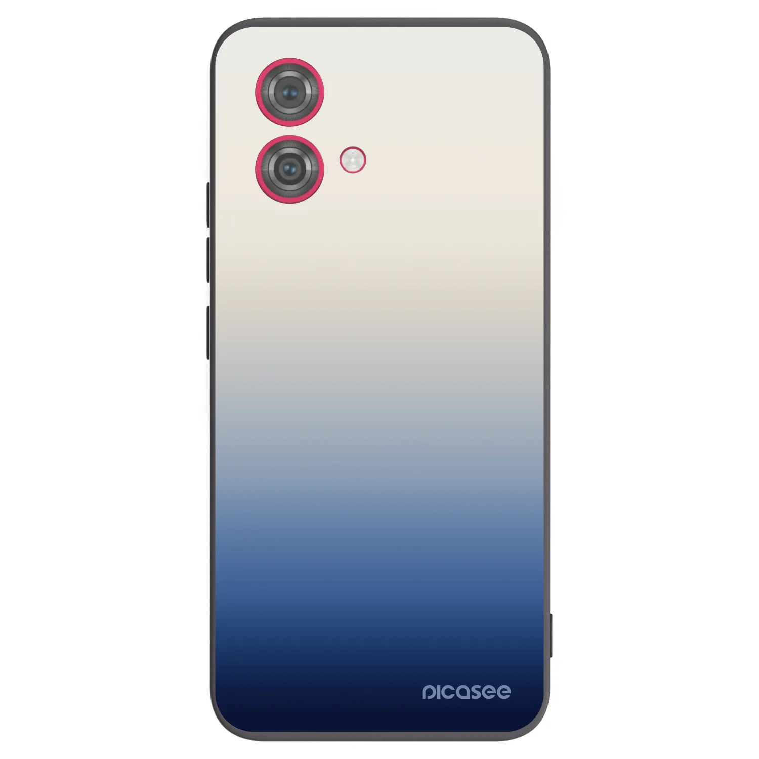 Picasee Μαύρη θήκη σιλικόνης για Motorola Moto G84 5G - Gravity Fade