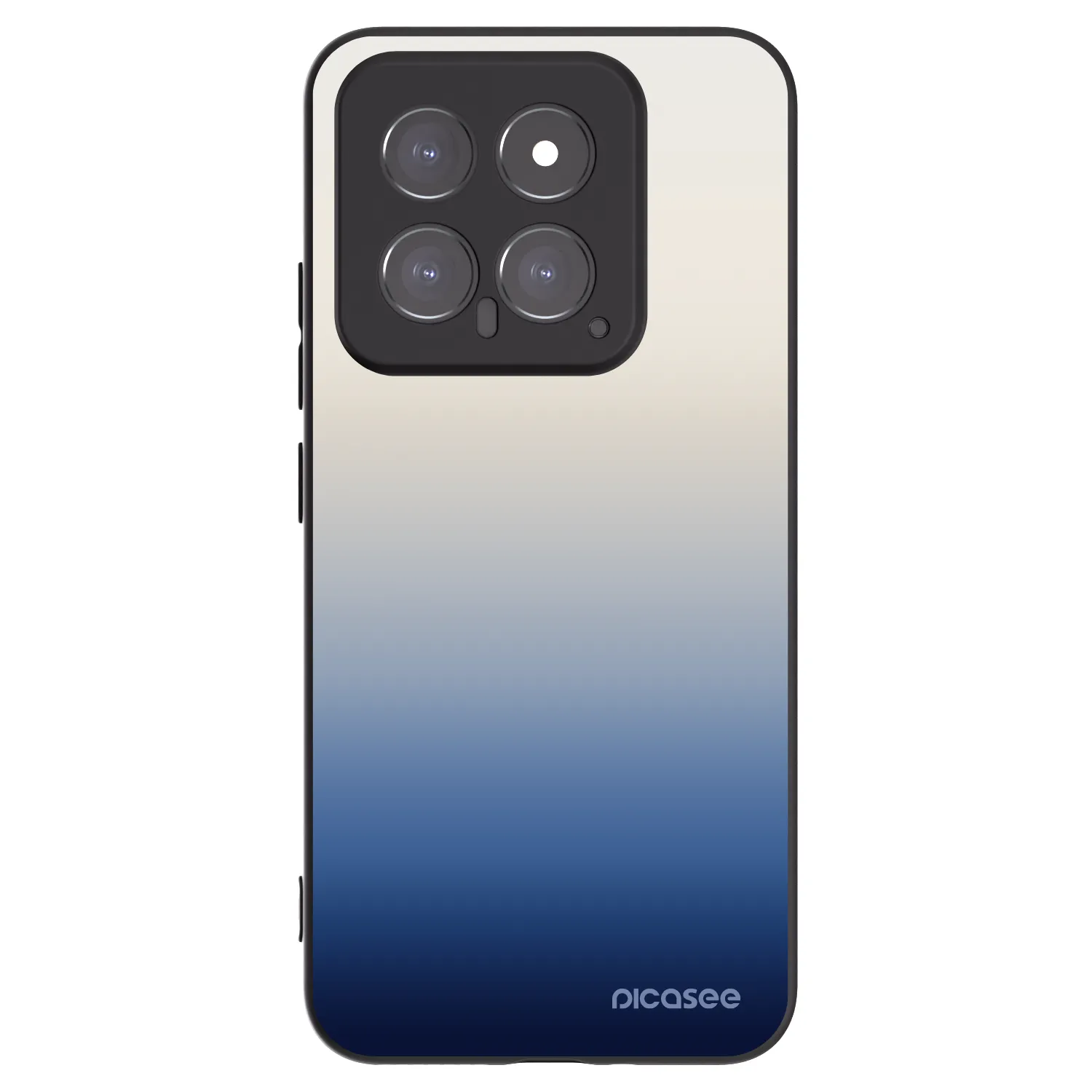 Picasee Μαύρη θήκη σιλικόνης για Xiaomi 14 - Gravity Fade