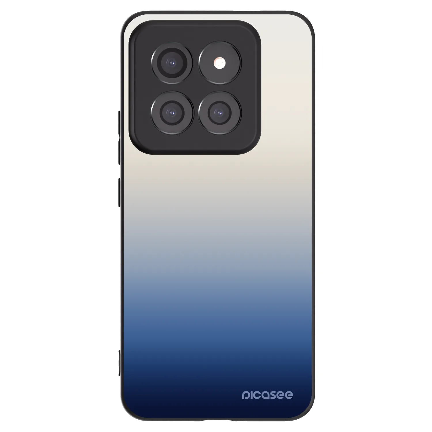 Picasee Μαύρη θήκη σιλικόνης για Xiaomi 14 Pro - Gravity Fade