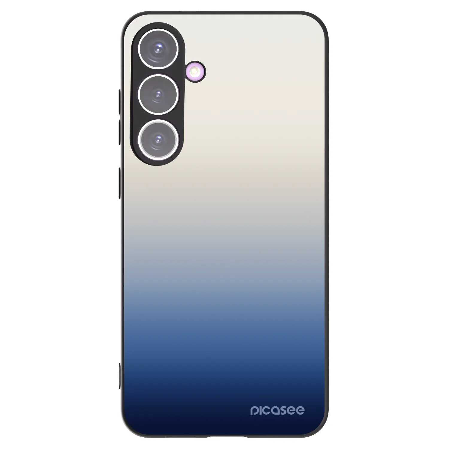 Picasee Μαύρη θήκη σιλικόνης για Samsung Galaxy S24+ S926B 5G - Gravity Fade