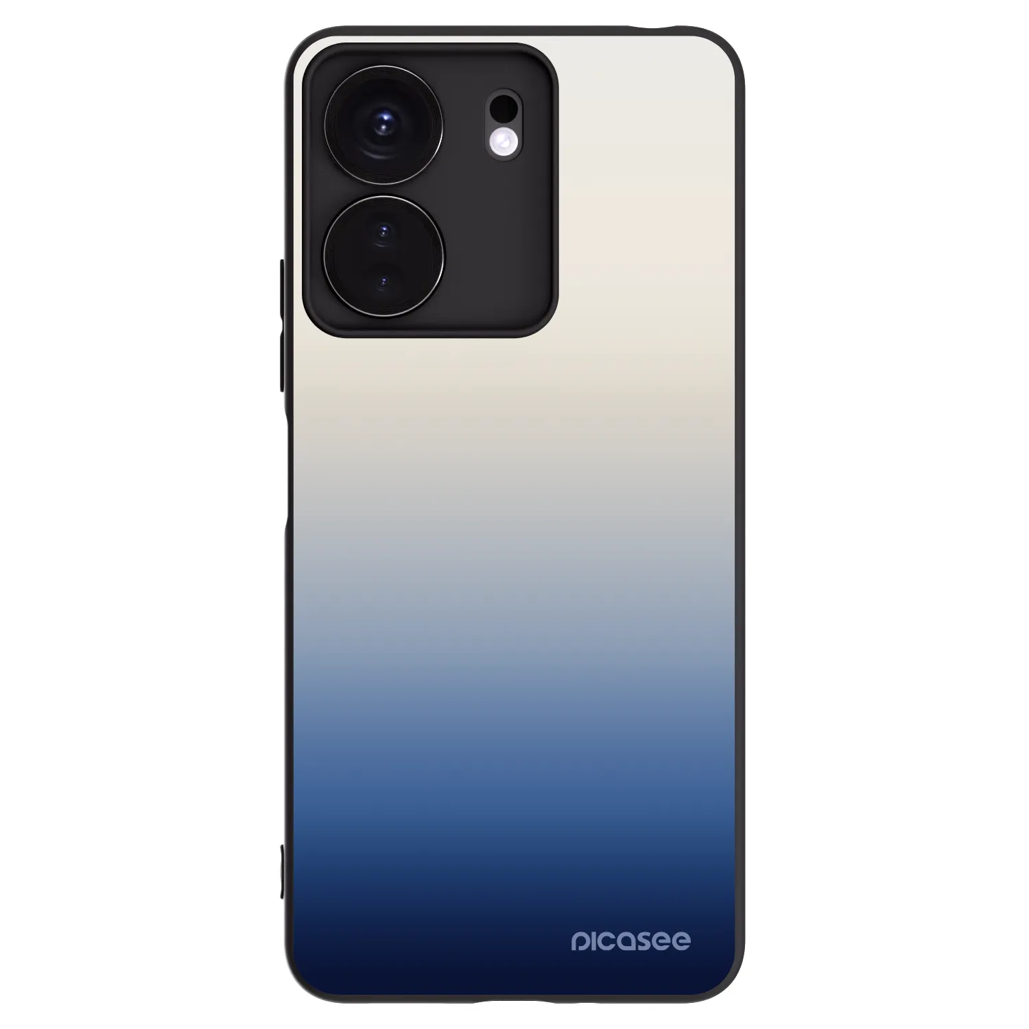 Picasee Μαύρη θήκη σιλικόνης για Xiaomi Redmi 13C 4G - Gravity Fade