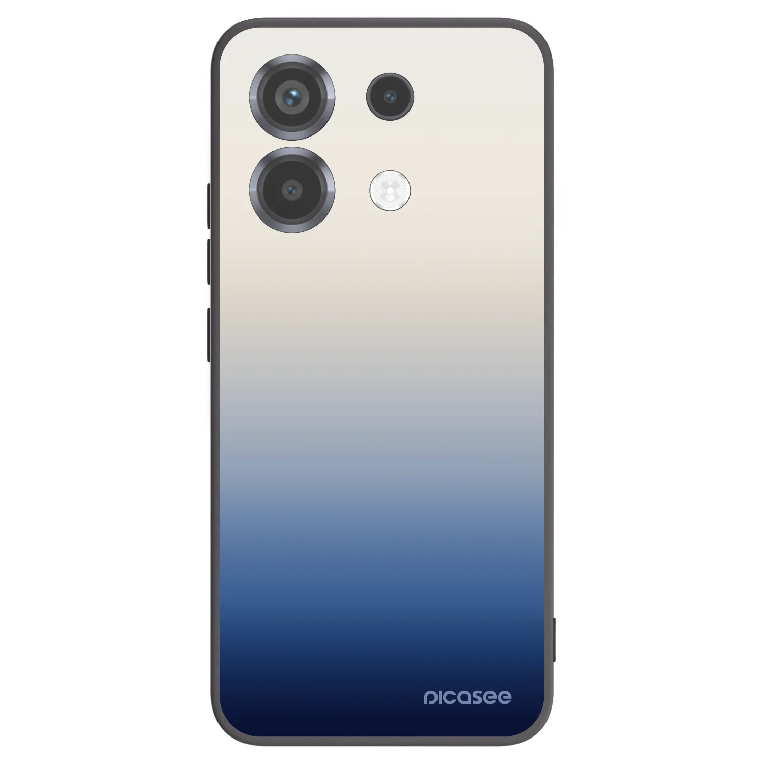 Picasee Μαύρη θήκη σιλικόνης για Xiaomi Poco X6 - Gravity Fade