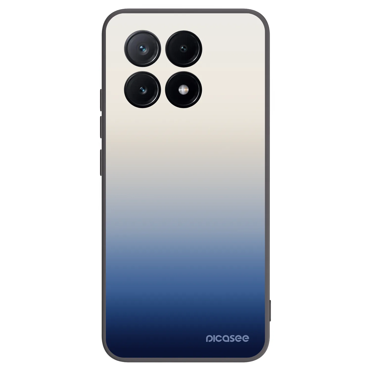 Picasee Μαύρη θήκη σιλικόνης για Xiaomi Poco X6 Pro - Gravity Fade