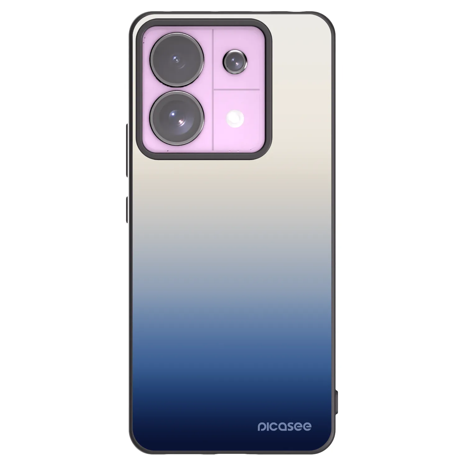 Picasee Μαύρη θήκη σιλικόνης για Xiaomi Redmi Note 13 Pro 5G - Gravity Fade