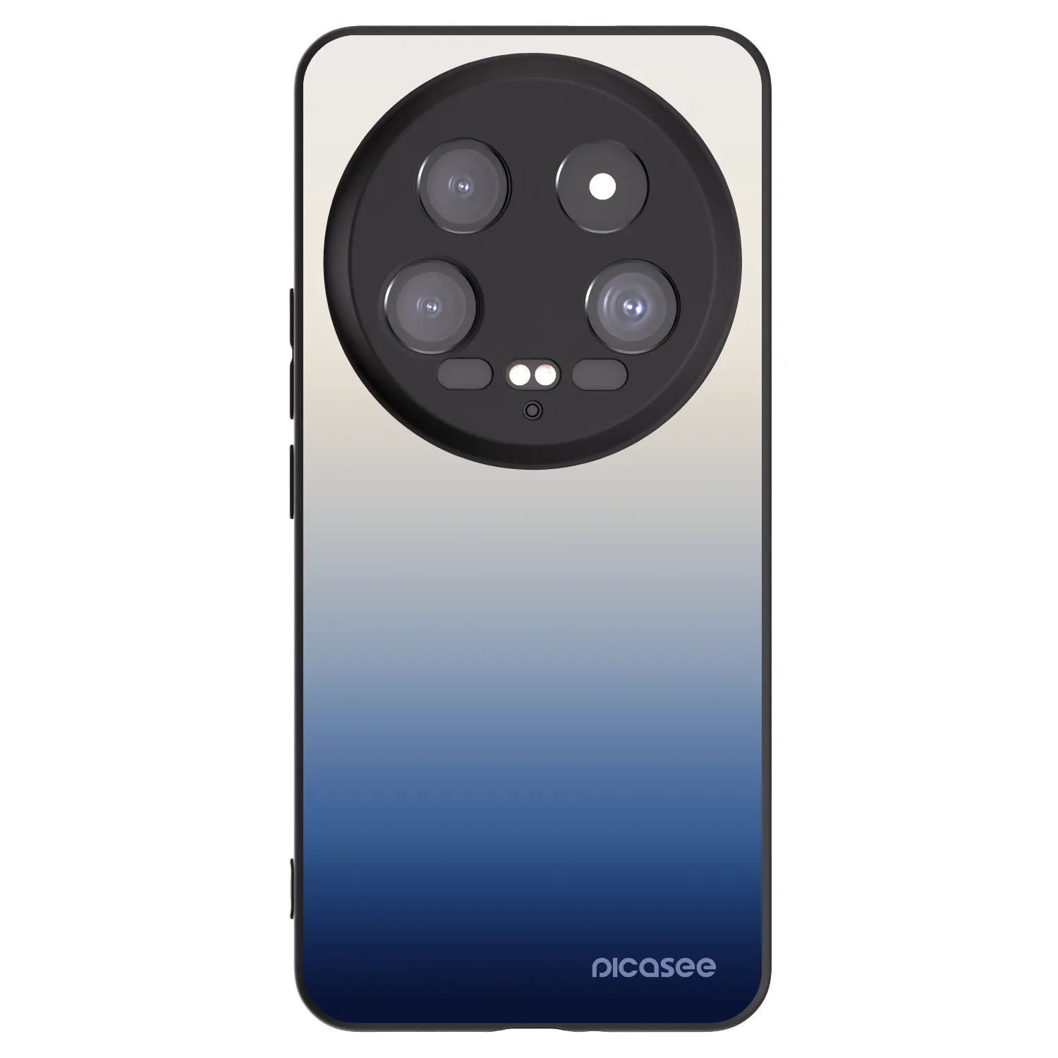 Picasee Μαύρη θήκη σιλικόνης για Xiaomi 14 Ultra - Gravity Fade