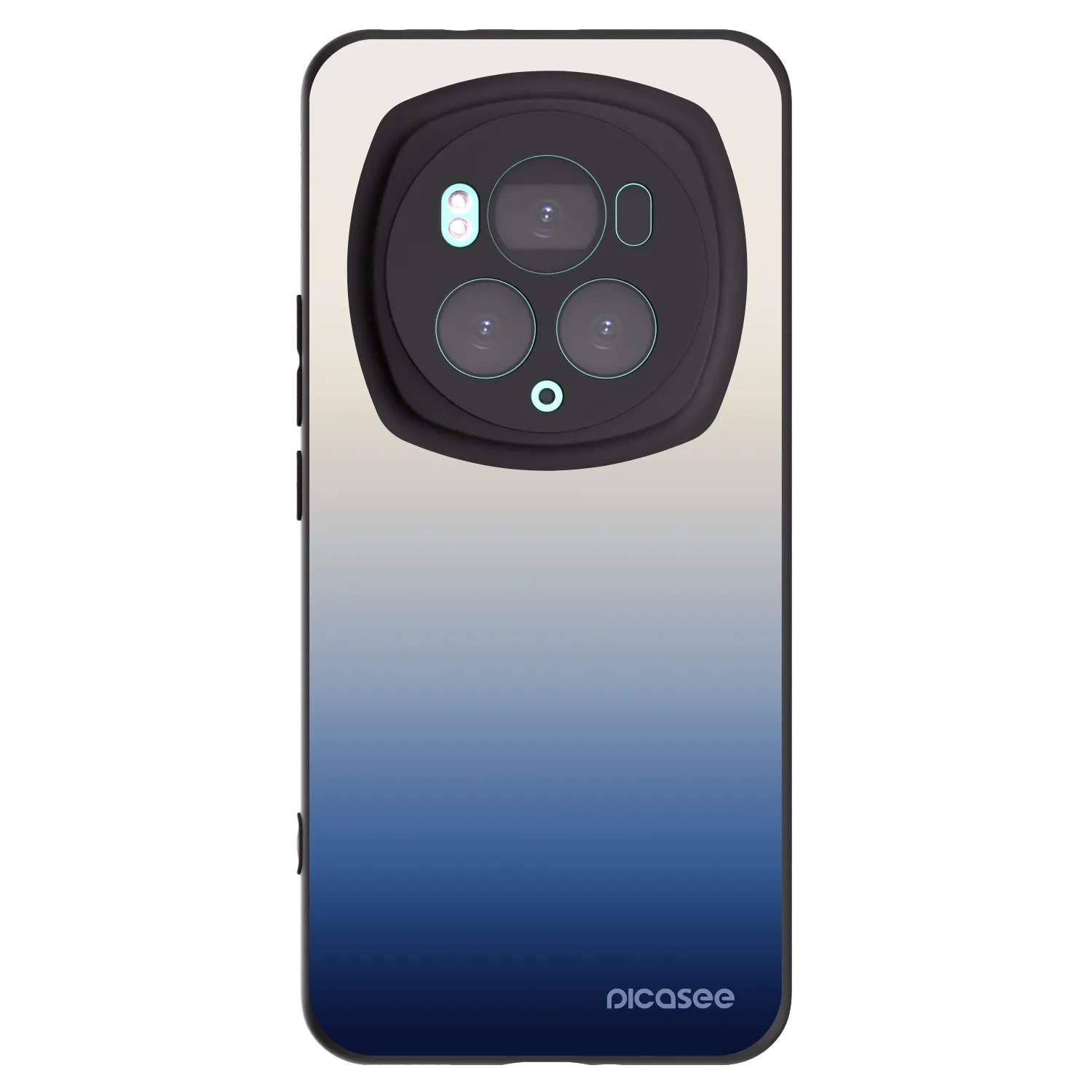 Picasee Μαύρη θήκη σιλικόνης για Honor Magic6 Pro - Gravity Fade