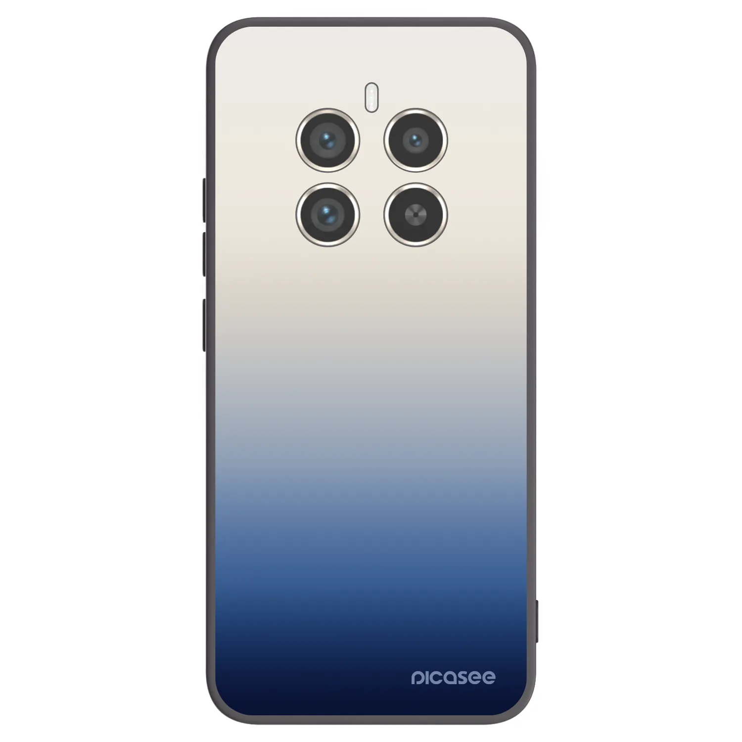 Picasee Μαύρη θήκη σιλικόνης για Realme 12 Pro 5G - Gravity Fade