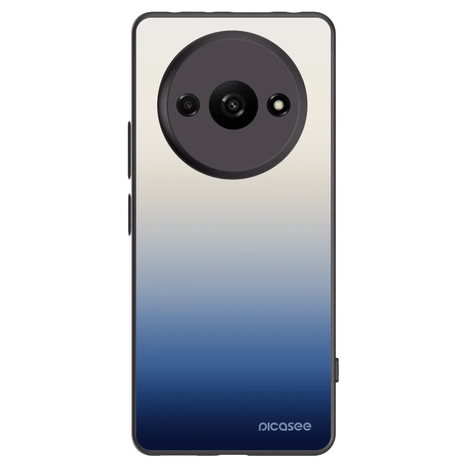 Picasee Μαύρη θήκη σιλικόνης για Xiaomi Redmi A3 - Gravity Fade