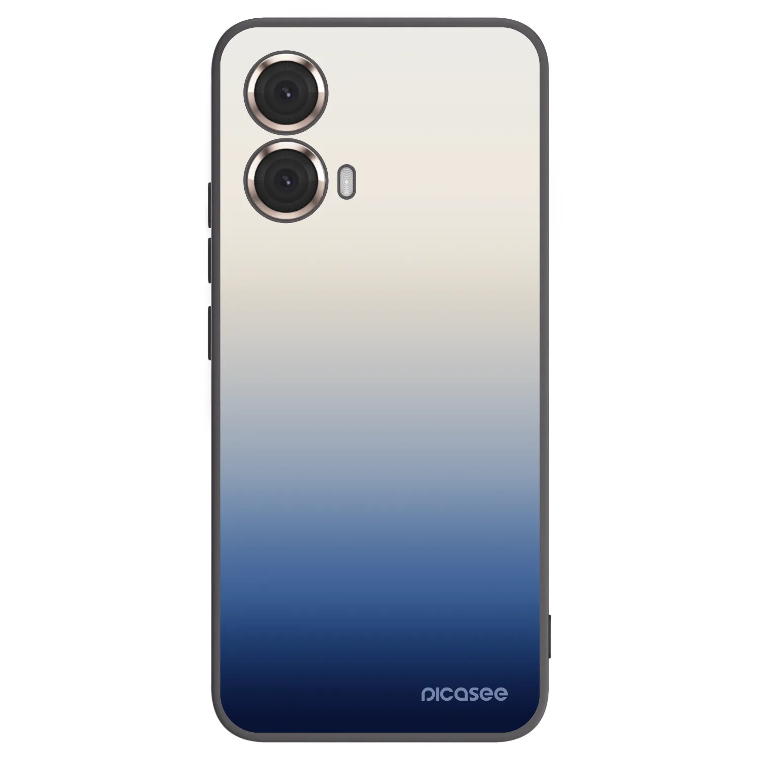 Picasee Μαύρη θήκη σιλικόνης για Motorola Moto G85 - Gravity Fade