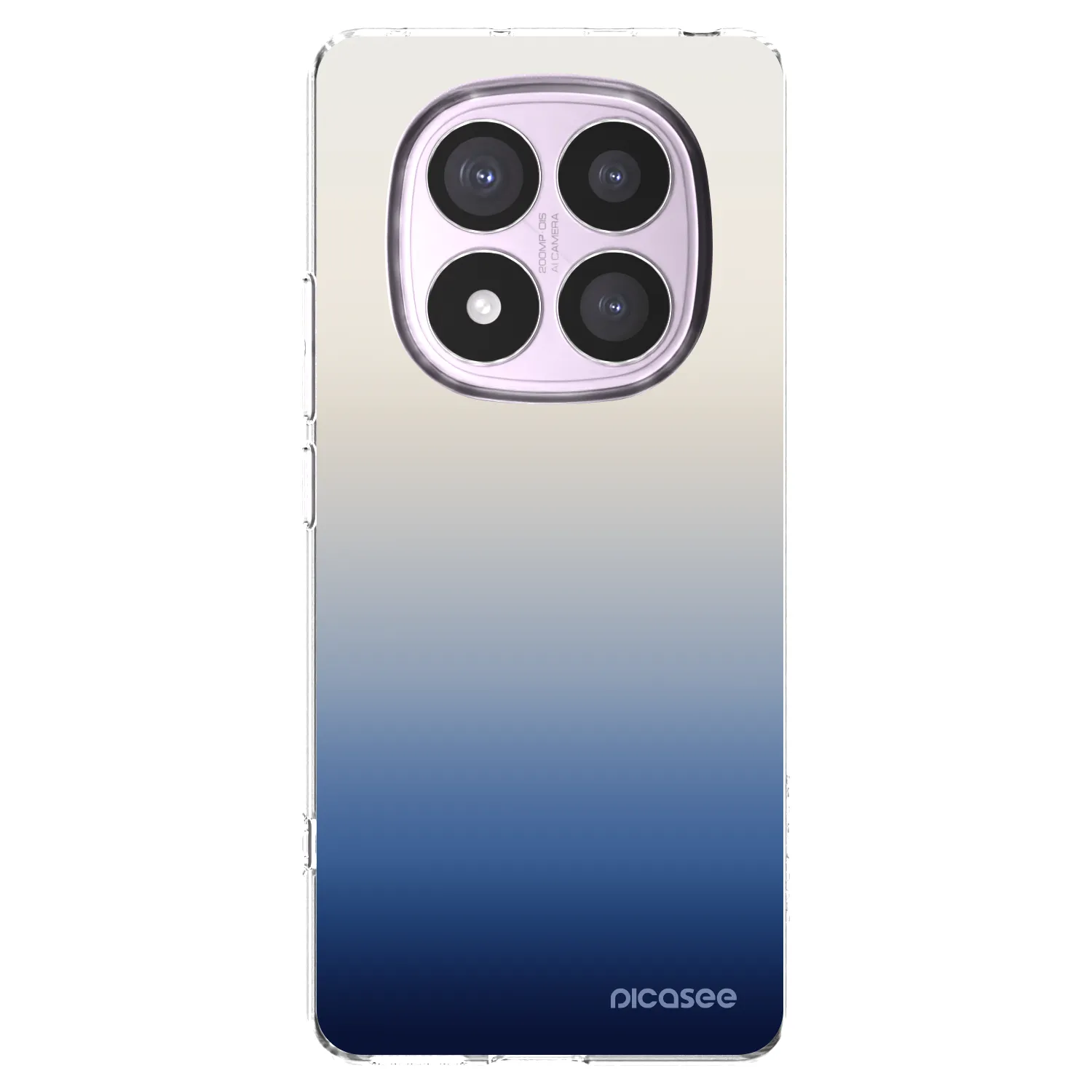 Picasee διαφανής θήκη σιλικόνης Xiaomi Redmi Note 14 Pro 5G - Gravity Fade