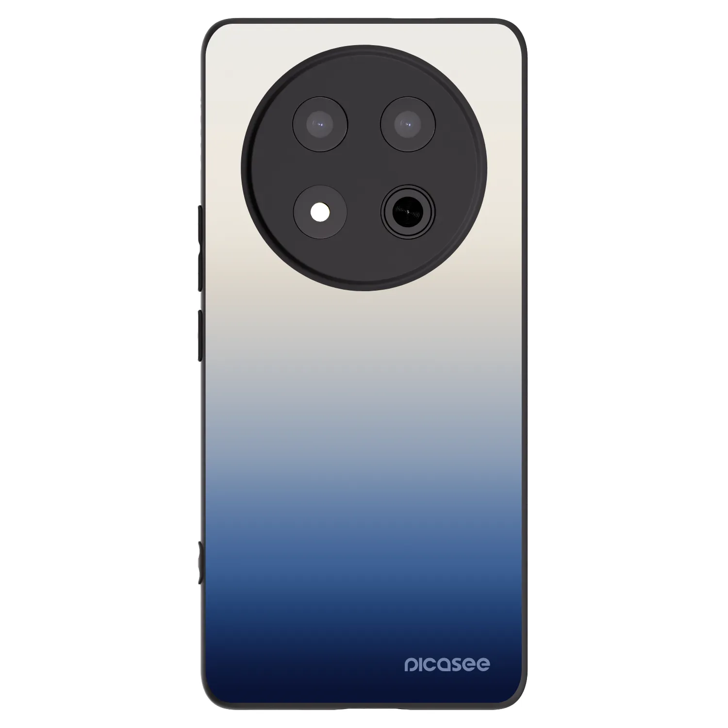 Picasee Μαύρη θήκη σιλικόνης για Honor Magic7 Lite 5G - Gravity Fade