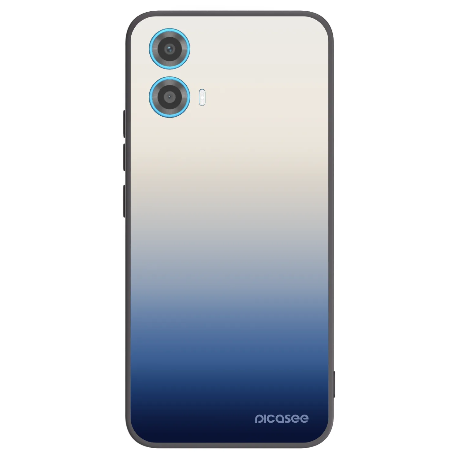 Picasee Μαύρη θήκη σιλικόνης για Motorola Moto G34 5G - Gravity Fade