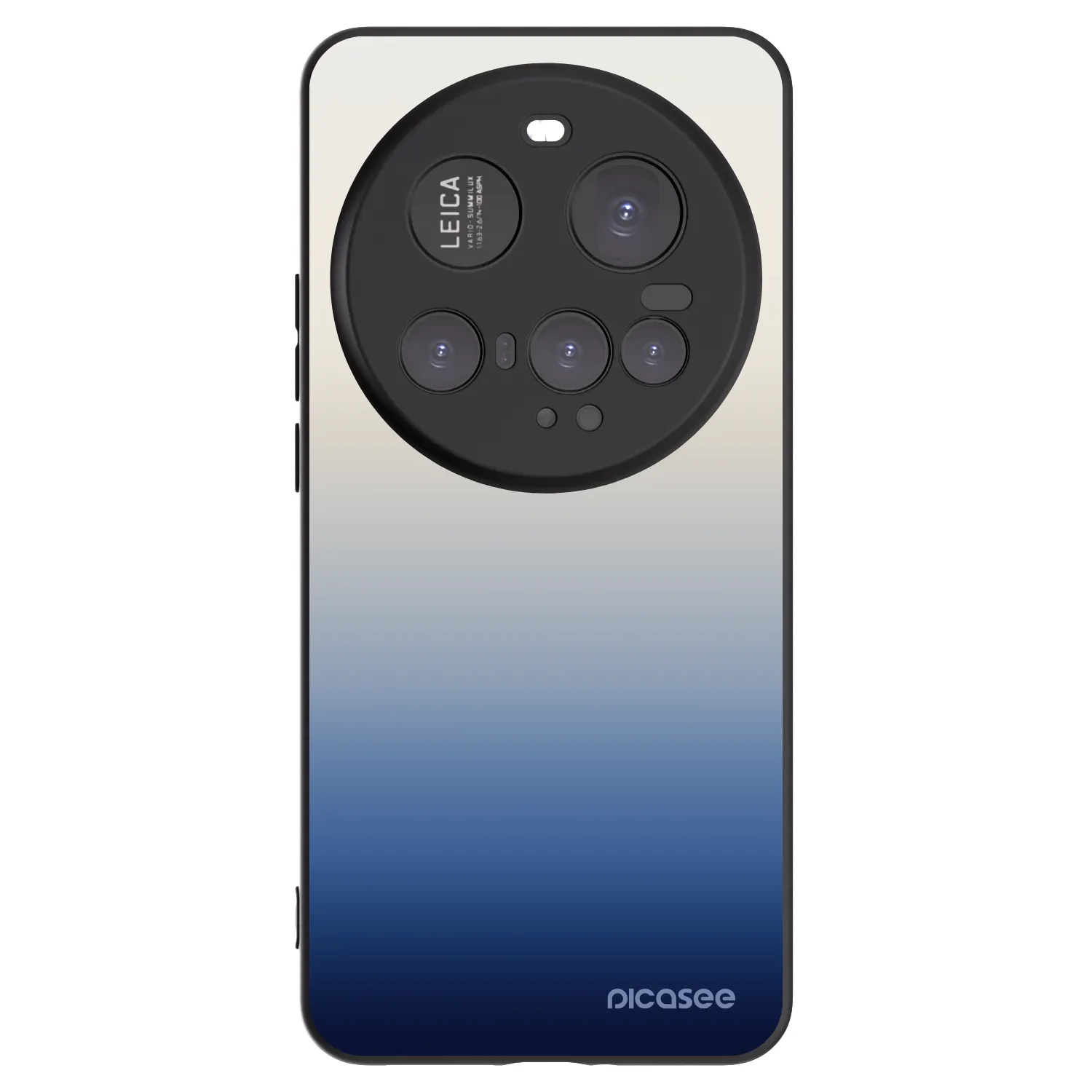 Picasee Μαύρη θήκη σιλικόνης για Xiaomi 15 Ultra - Gravity Fade