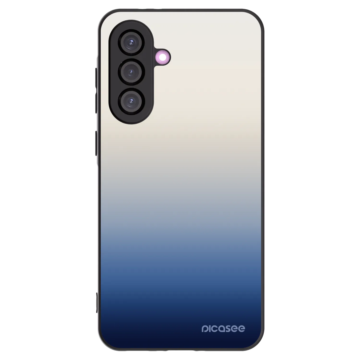 Picasee Μαύρη θήκη σιλικόνης για Samsung Galaxy A36 5G - Gravity Fade