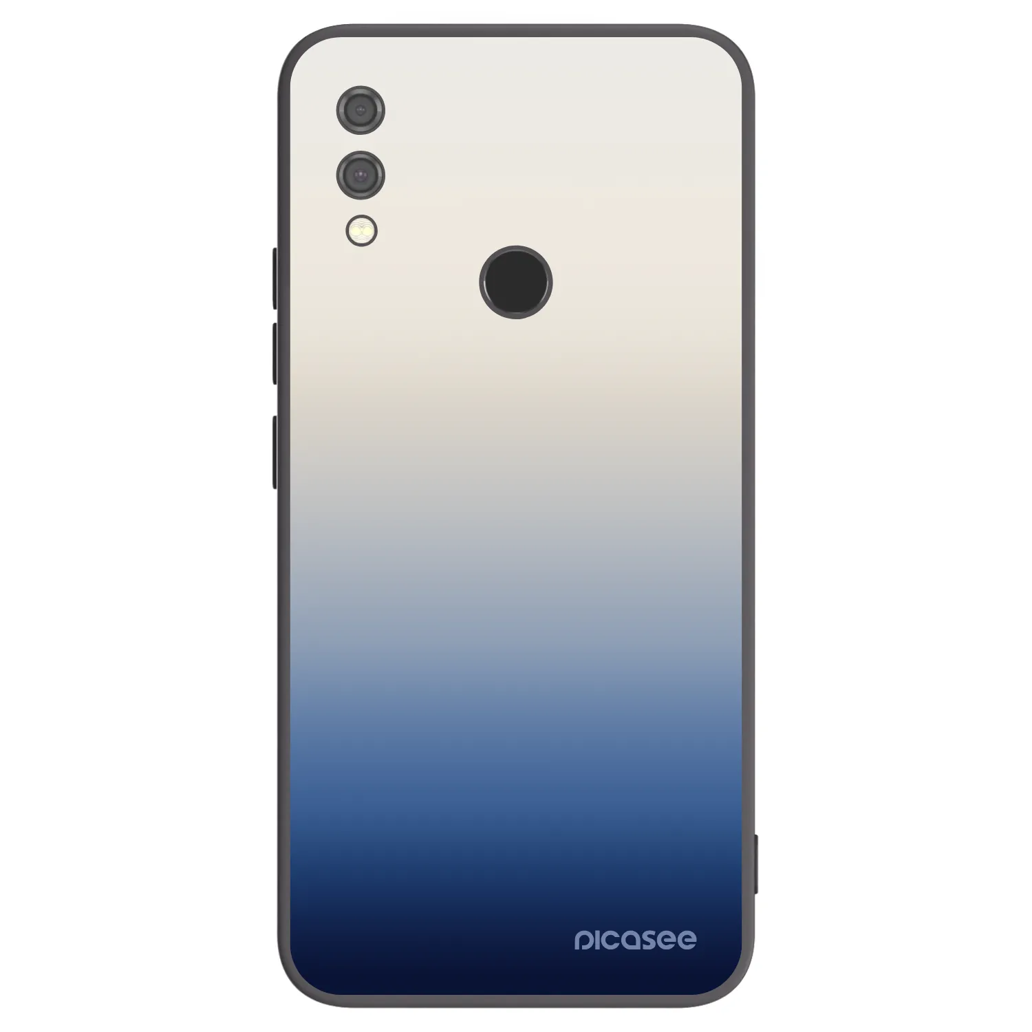 Picasee Μαύρη θήκη σιλικόνης για Xiaomi Redmi Note 7 - Gravity Fade