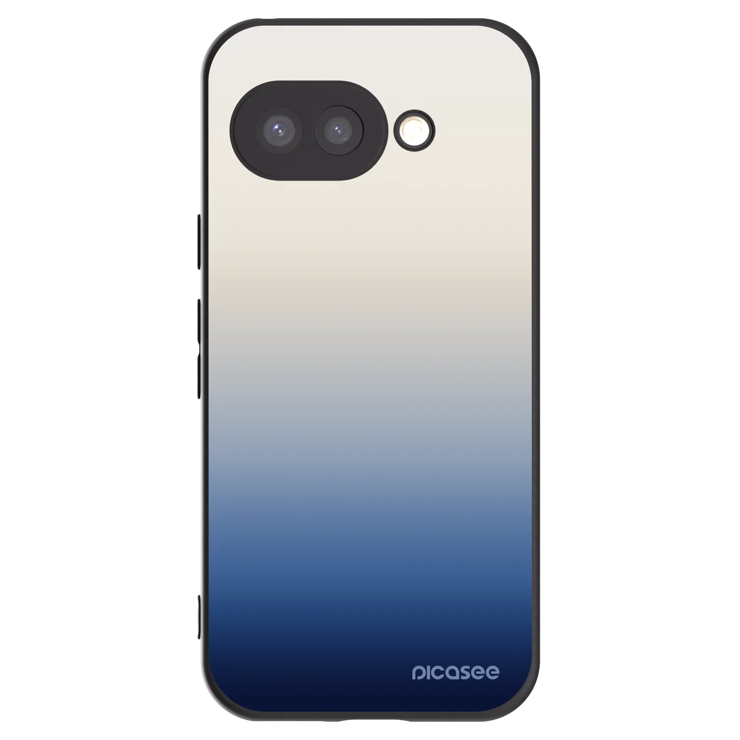 Picasee Μαύρη θήκη σιλικόνης για Google Pixel 9a - Gravity Fade