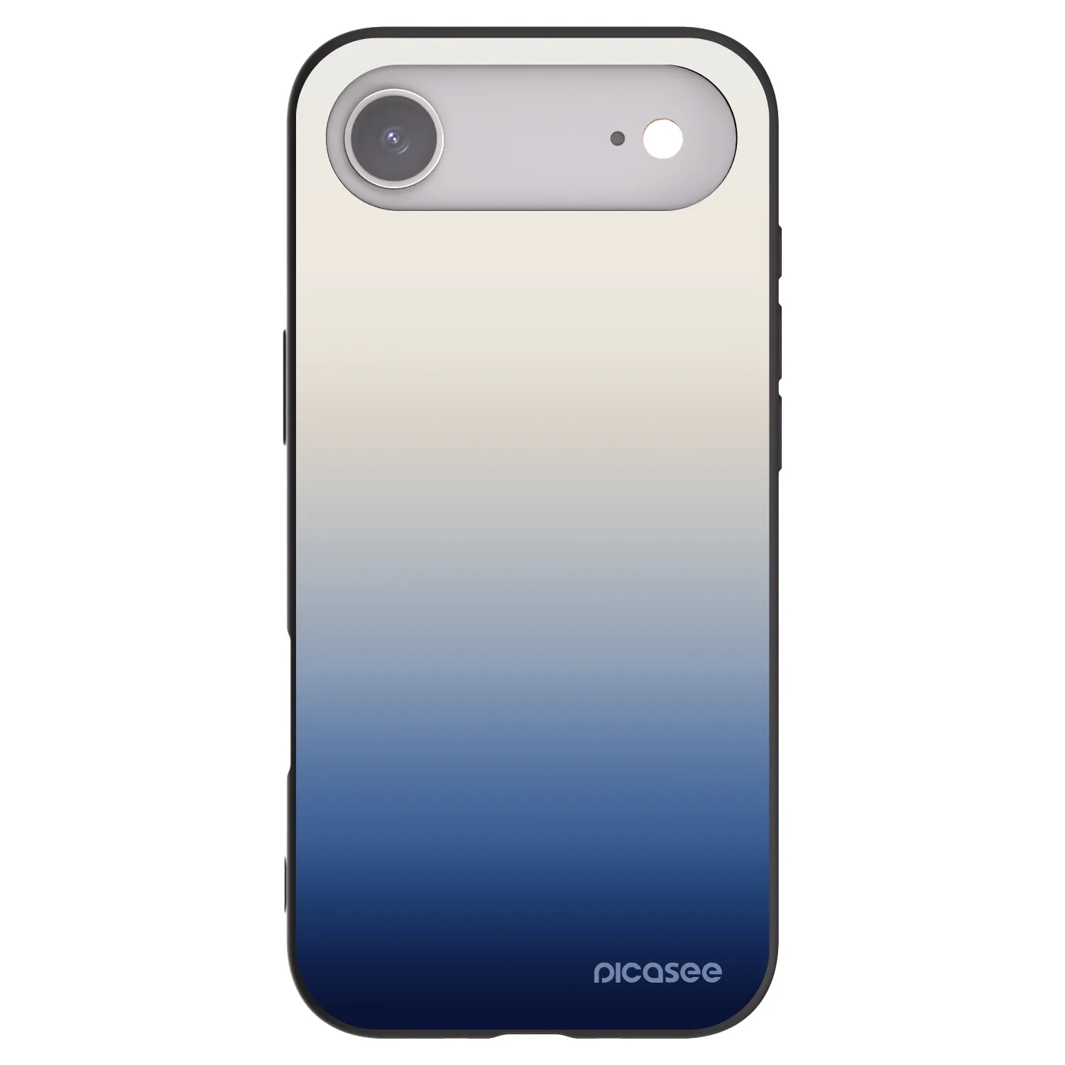 Picasee Μαύρη θήκη σιλικόνης για Apple iPhone Air - Gravity Fade