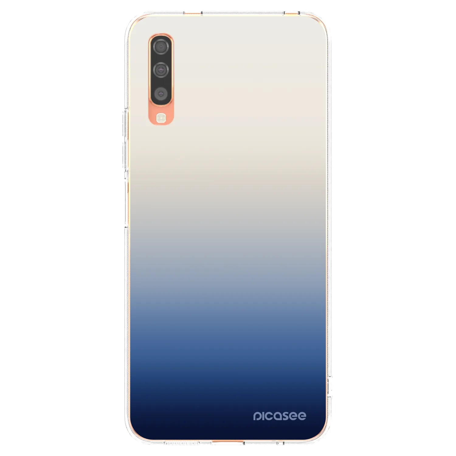 Picasee διαφανής θήκη σιλικόνης Samsung Galaxy A70 A705F - Gravity Fade
