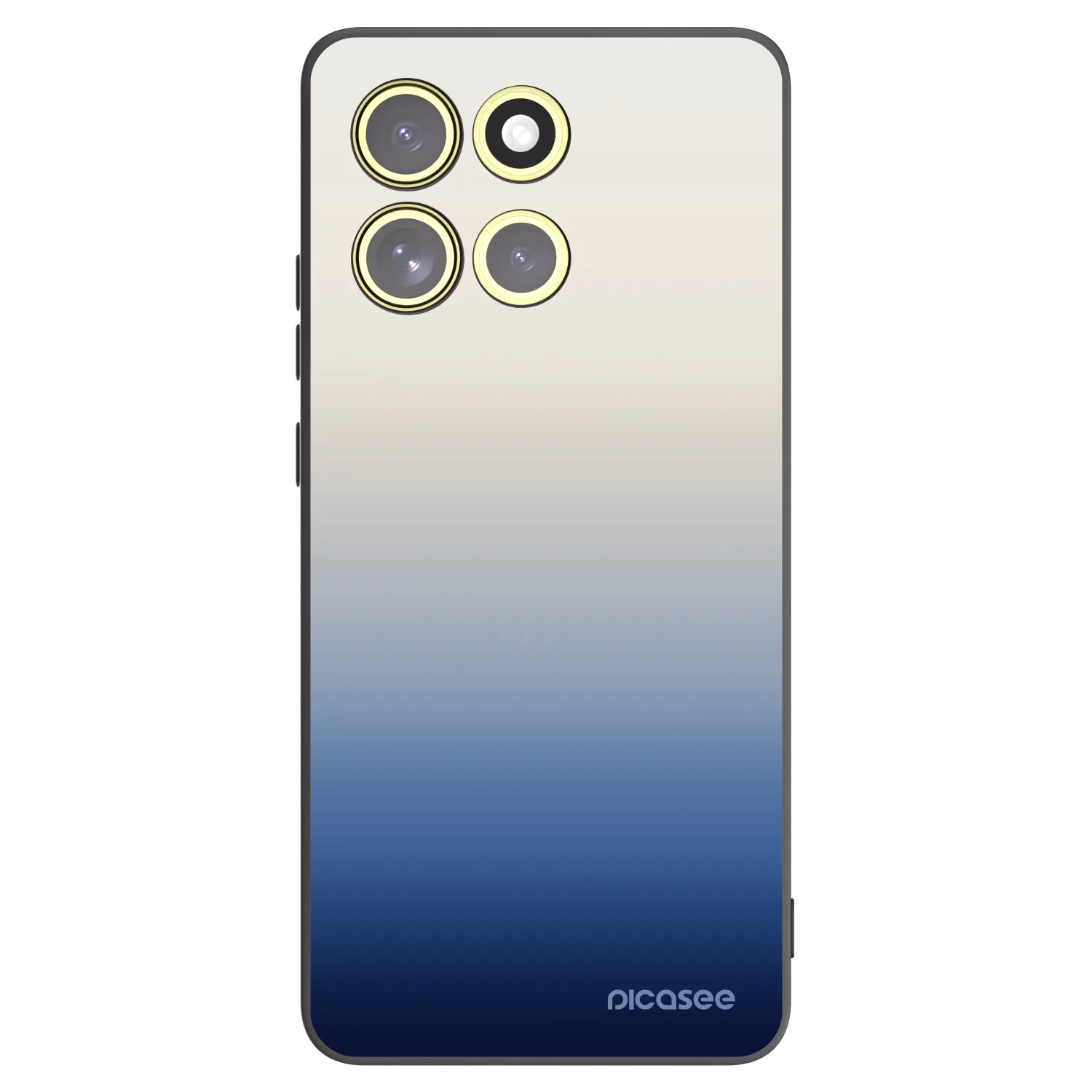 Picasee Μαύρη θήκη σιλικόνης για Motorola Moto G86 5G - Gravity Fade
