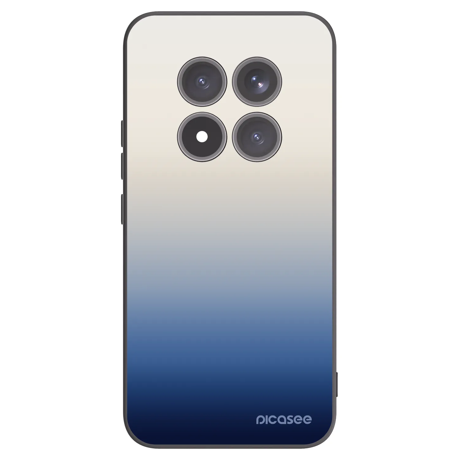 Picasee Μαύρη θήκη σιλικόνης για Xiaomi Redmi Note 15 Pro+ - Gravity Fade