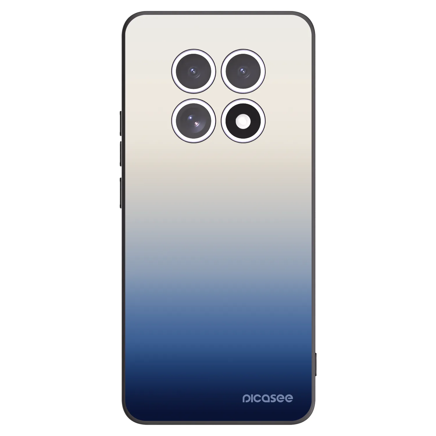 Picasee Μαύρη θήκη σιλικόνης για Xiaomi Redmi Note 15 - Gravity Fade