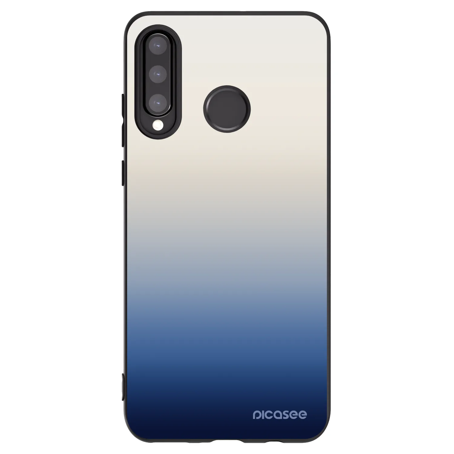 Picasee Μαύρη θήκη σιλικόνης για Huawei P30 Lite - Gravity Fade