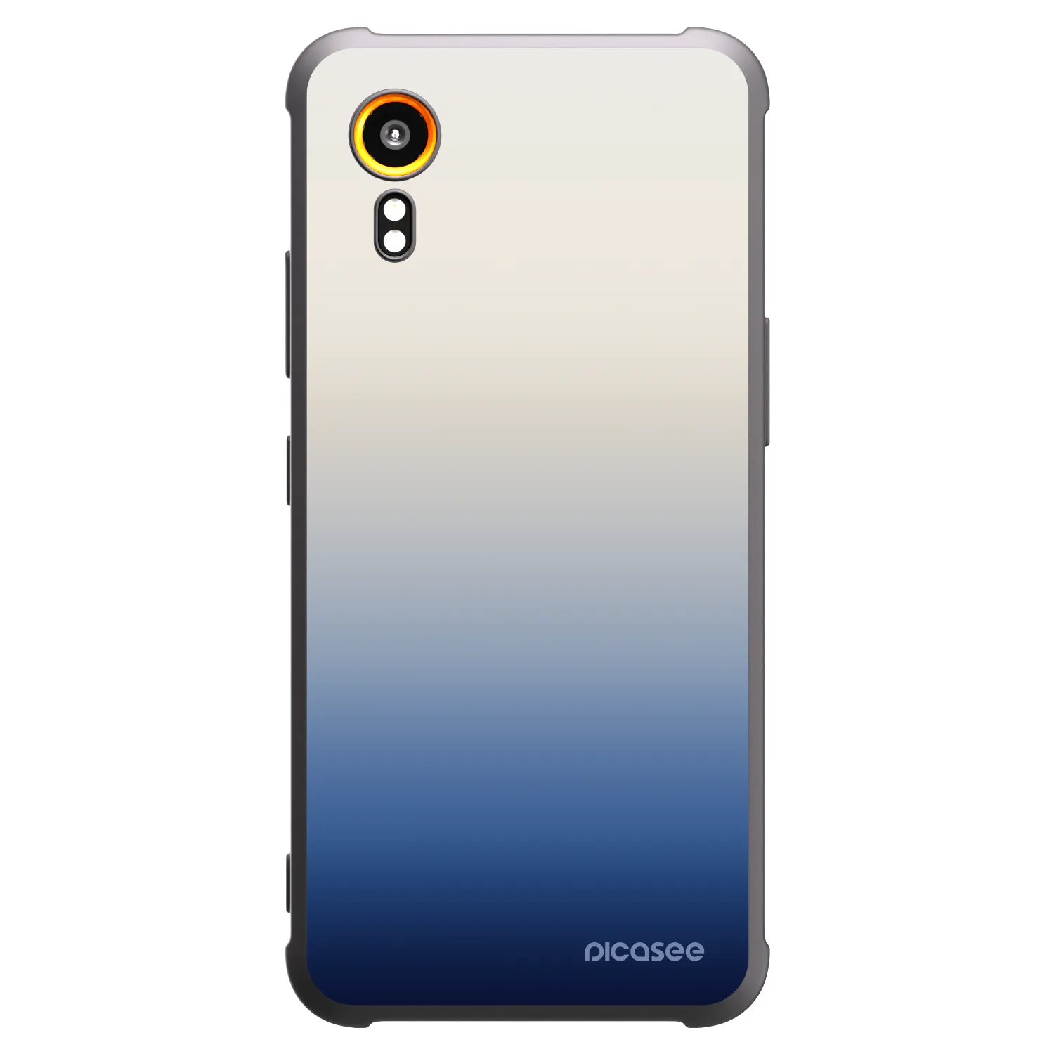 Picasee Μαύρη θήκη σιλικόνης για Samsung Galaxy Xcover 7 - Gravity Fade