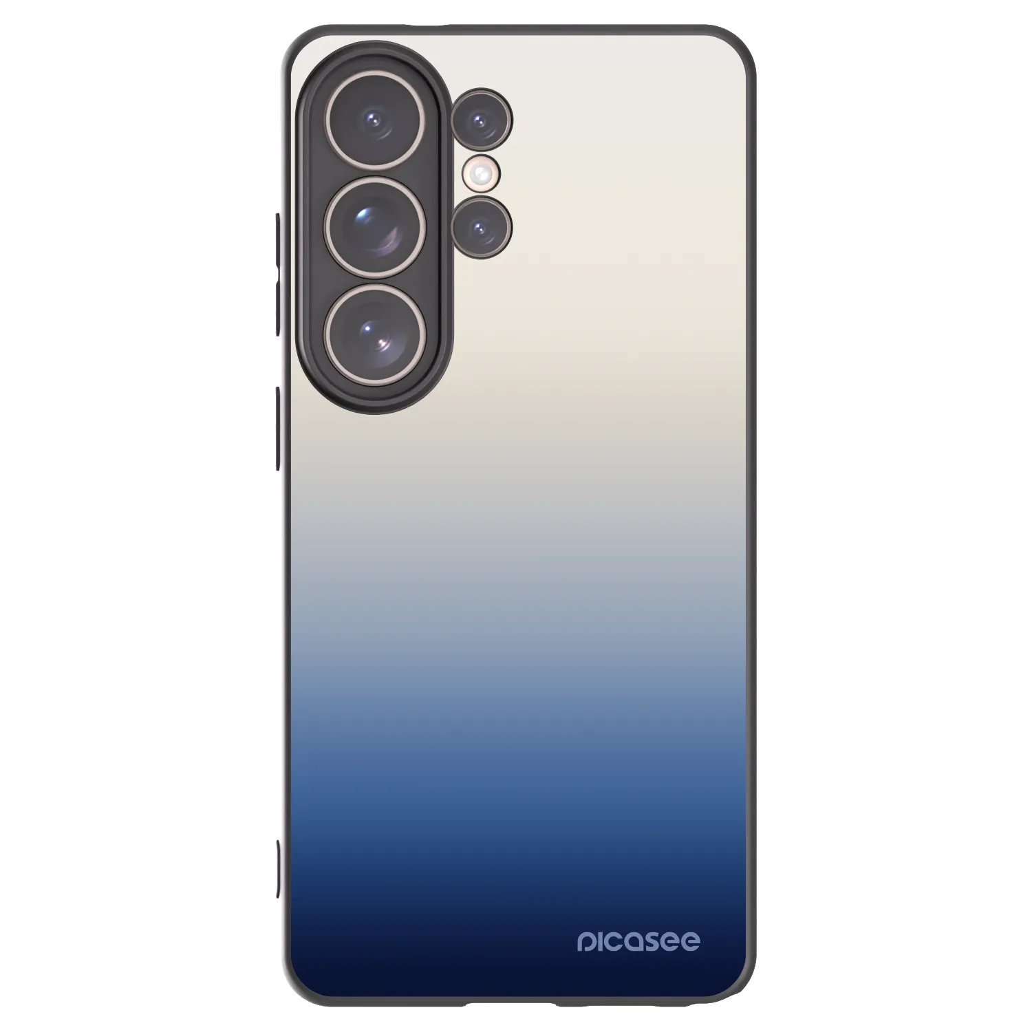 Picasee Μαύρη θήκη σιλικόνης για Samsung Galaxy S26 Ultra - Gravity Fade