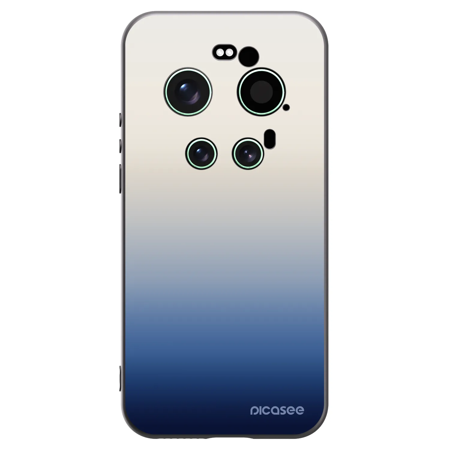 Picasee Μαύρη θήκη σιλικόνης για Xiaomi 17 Ultra - Gravity Fade