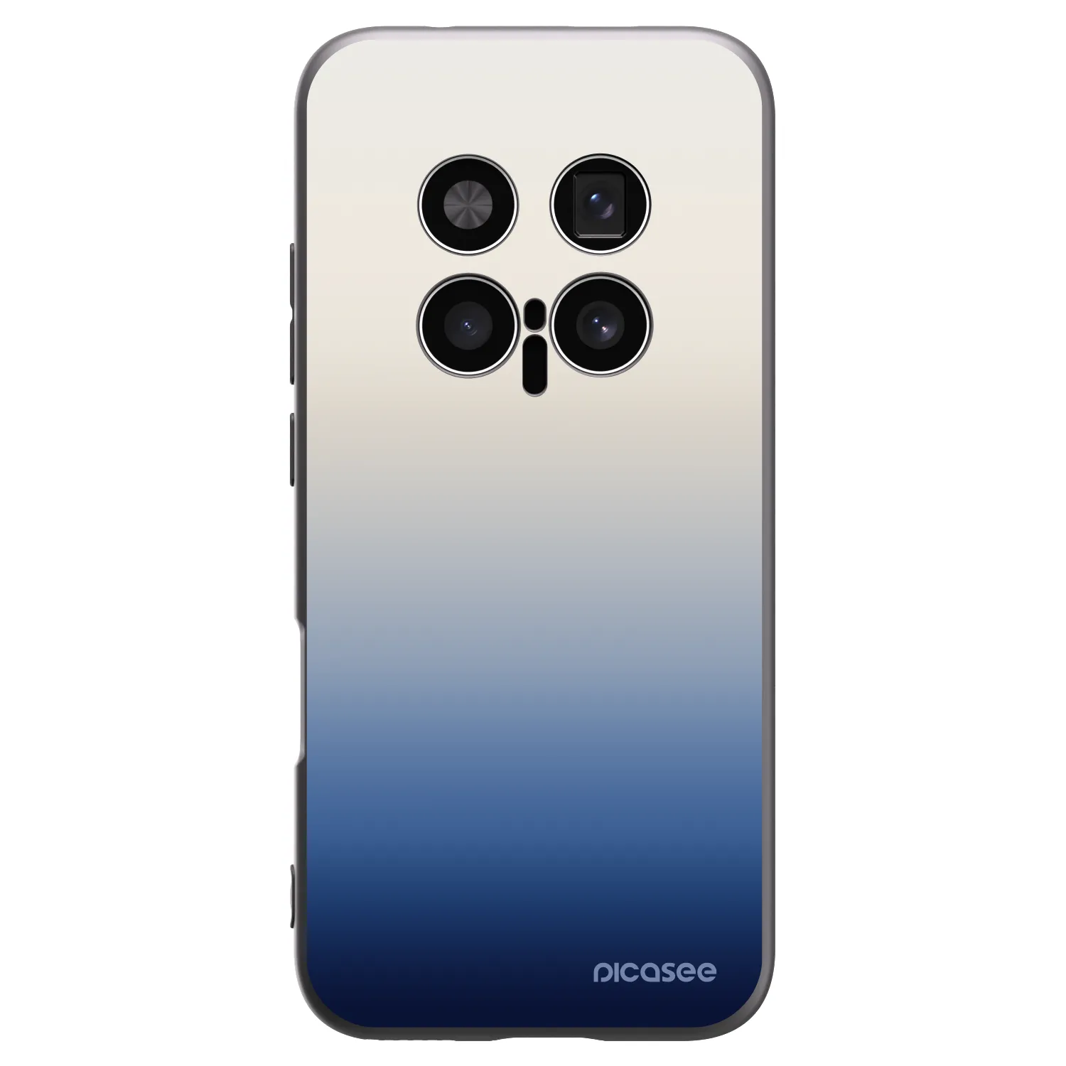 Picasee Μαύρη θήκη σιλικόνης για Honor Magic8 Pro 5G - Gravity Fade