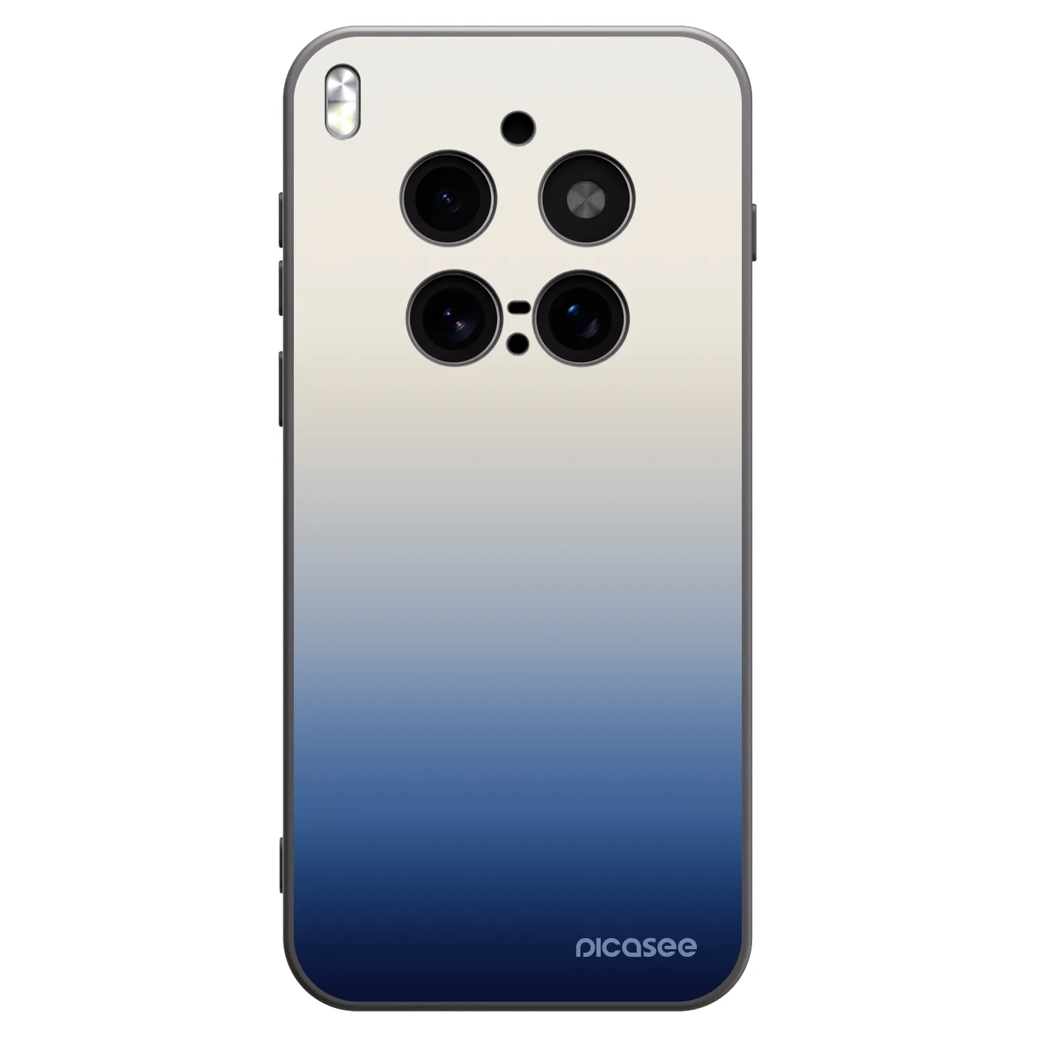 Picasee Μαύρη θήκη σιλικόνης για Vivo X300 Pro - Gravity Fade