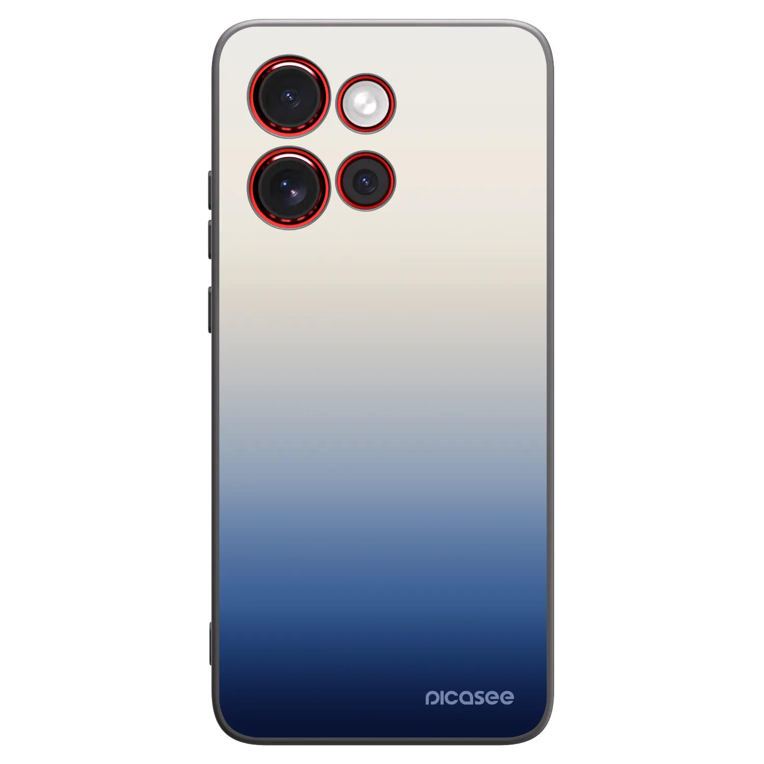 Picasee Μαύρη θήκη σιλικόνης για Motorola Edge 60 Neo 5G - Gravity Fade