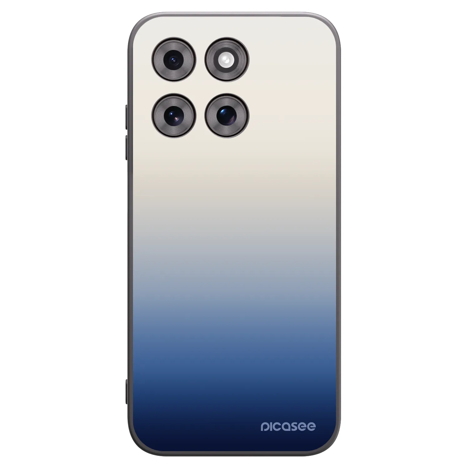 Picasee Μαύρη θήκη σιλικόνης για Motorola Moto G77 - Gravity Fade