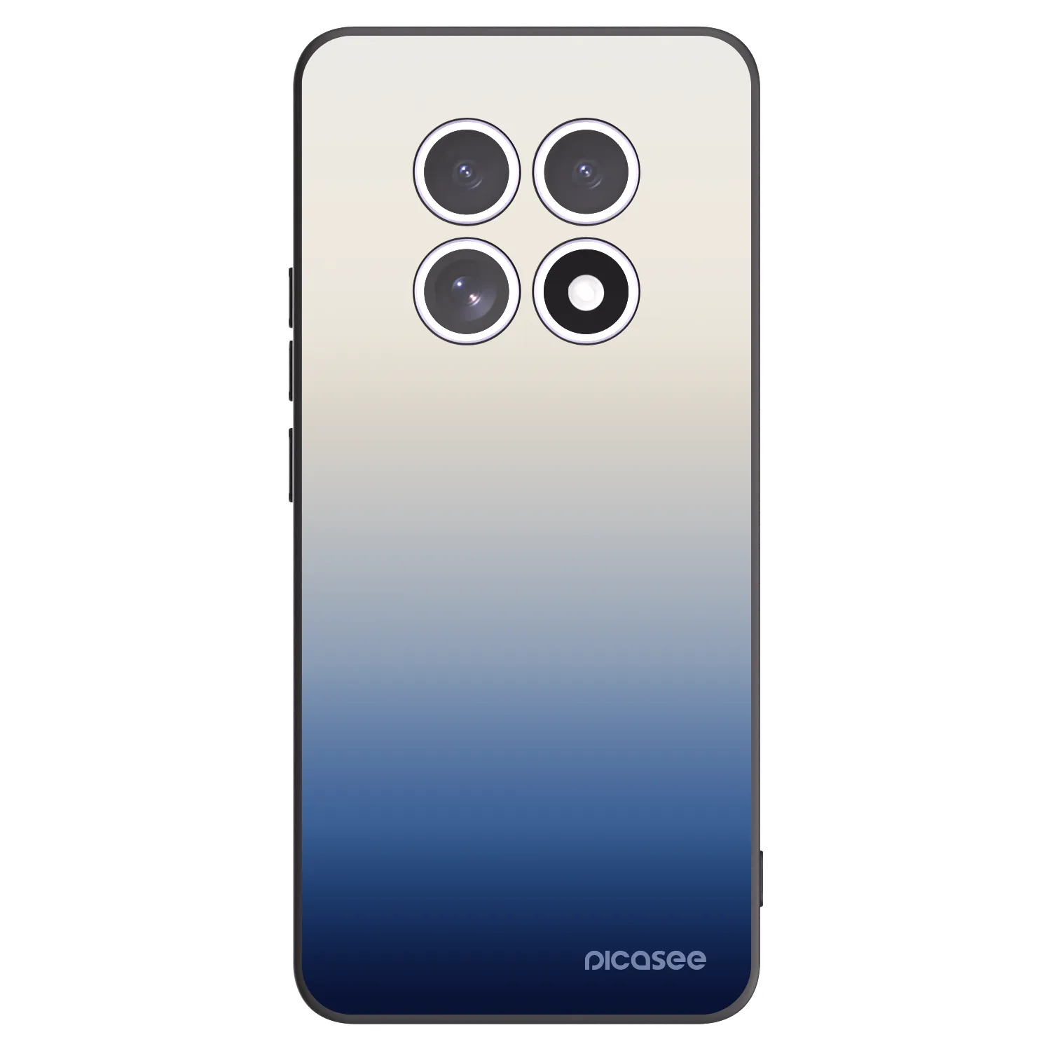 Picasee Μαύρη θήκη σιλικόνης για Xiaomi Redmi Note 15 5G - Gravity Fade