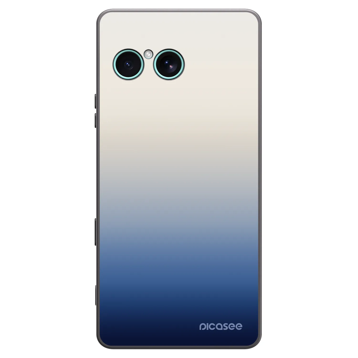 Picasee Μαύρη θήκη σιλικόνης για Sony Xperia 10 VII - Gravity Fade