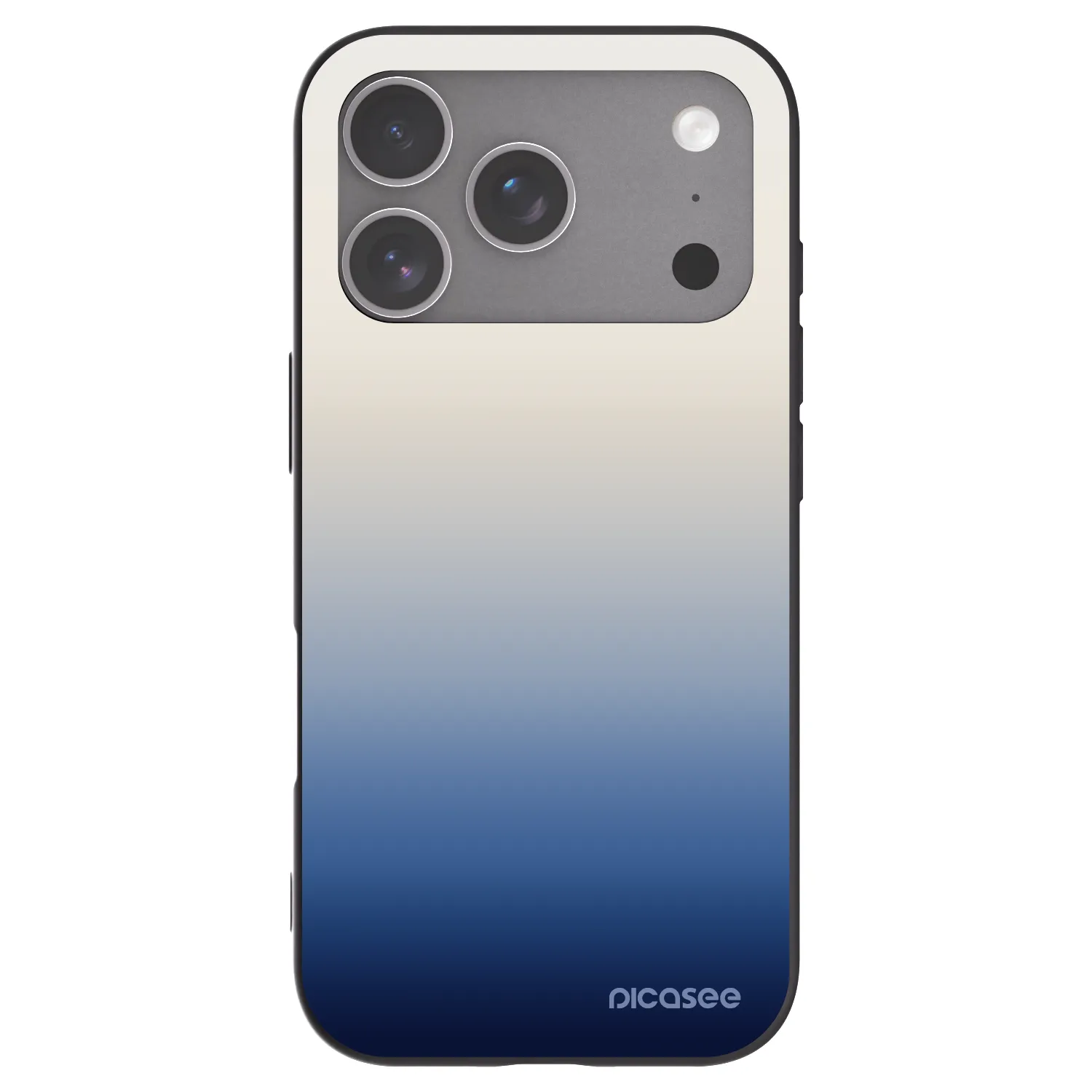 Picasee Μαύρη θήκη σιλικόνης για Apple iPhone 18 Pro - Gravity Fade